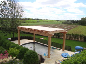 Mills Pergola Cover Long Island